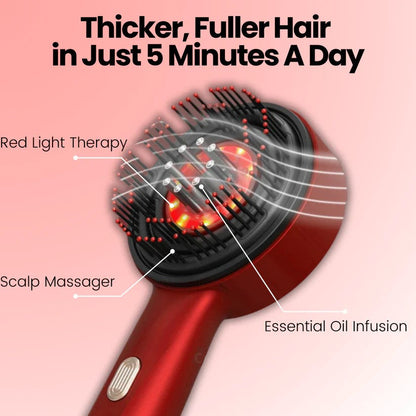 REDILUX - Red Light Therapy Scalp Massager