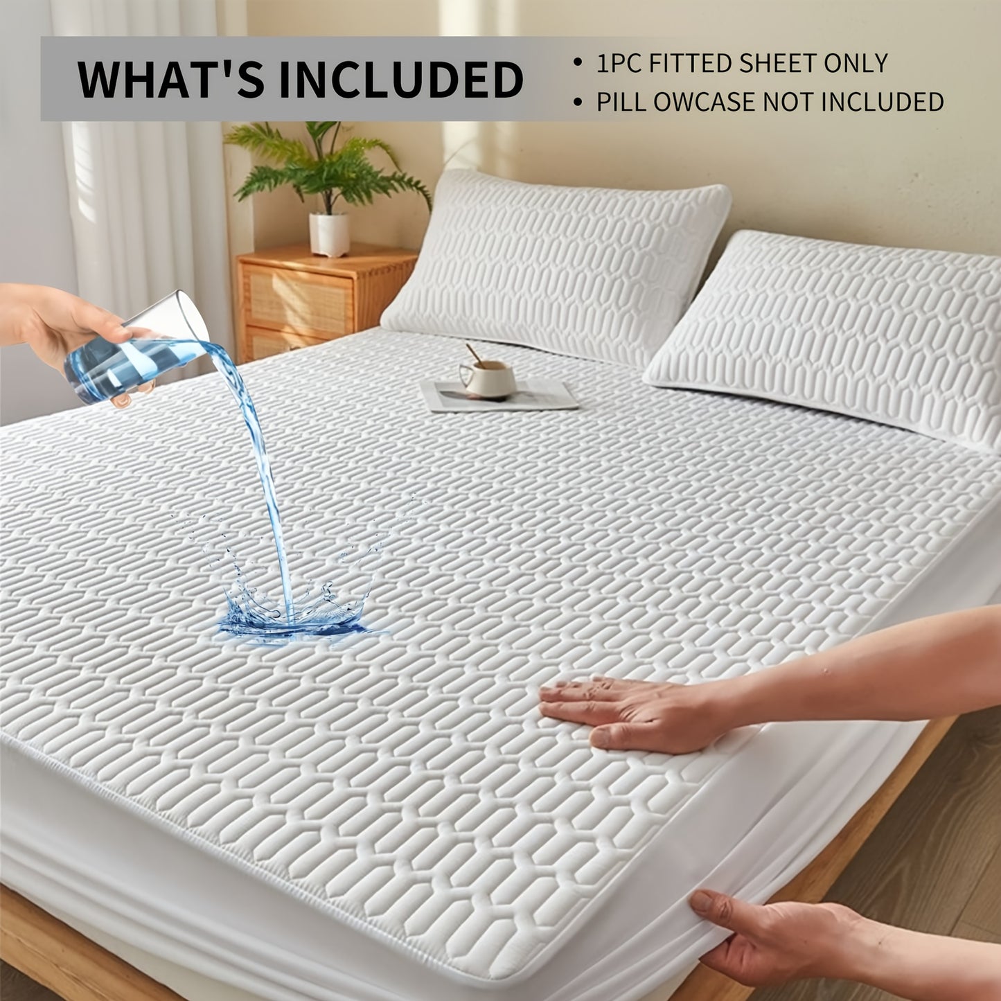 Ultra-Soft & Breathable Mattress Protector Sheet