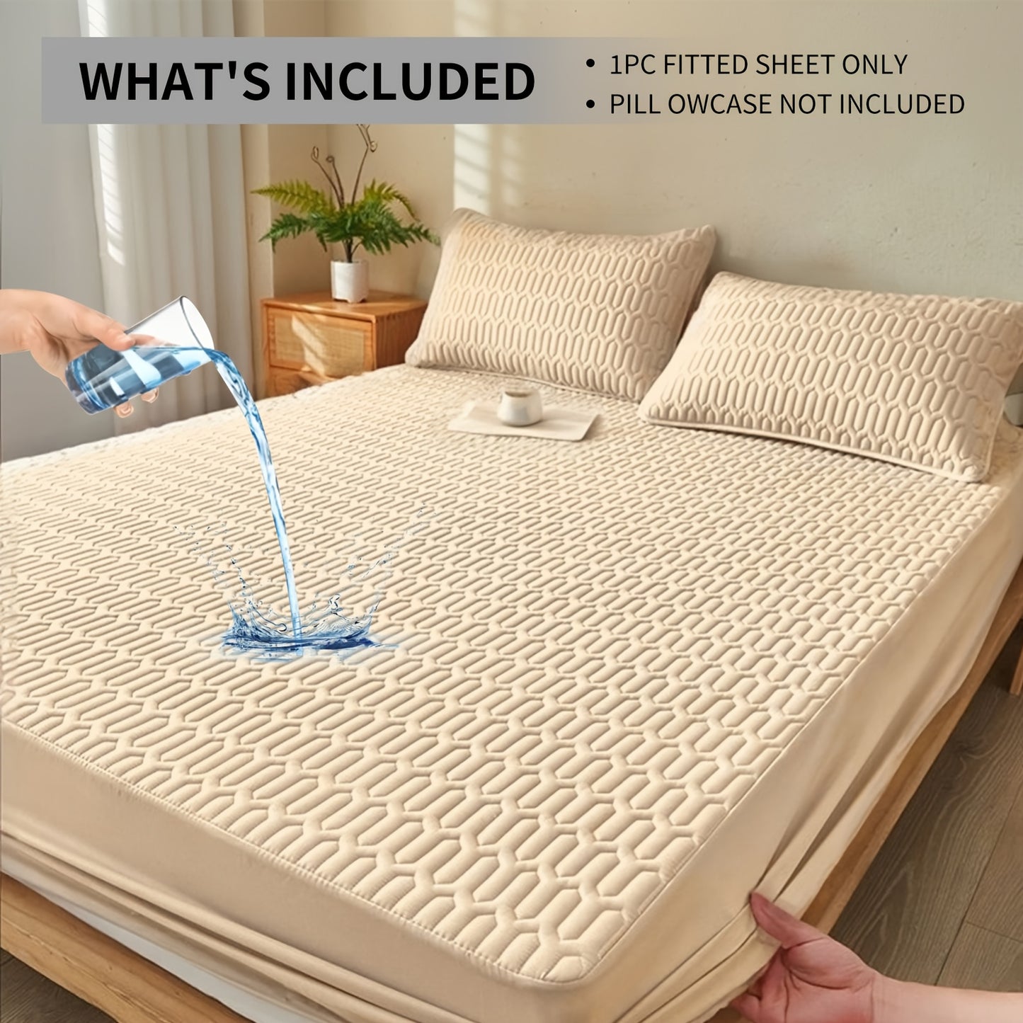 Ultra-Soft & Breathable Mattress Protector Sheet