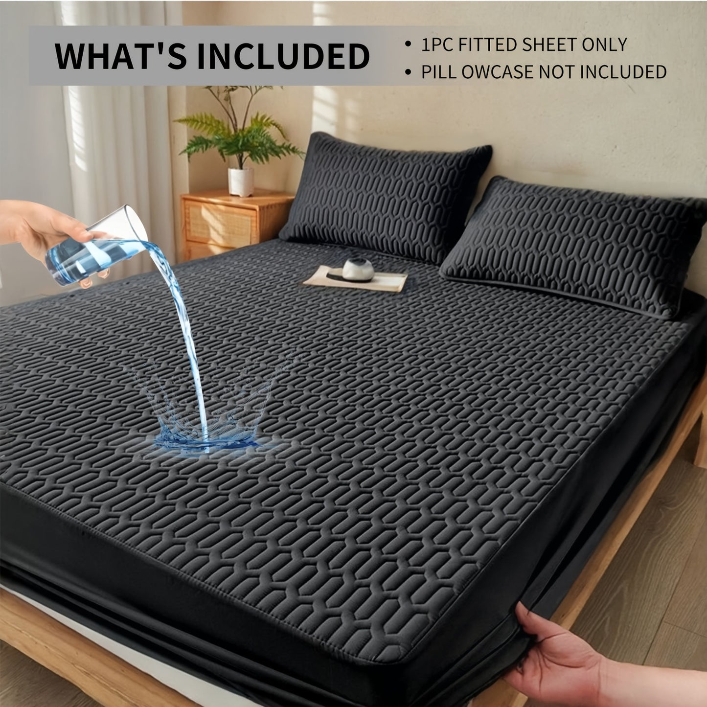 Ultra-Soft & Breathable Mattress Protector Sheet