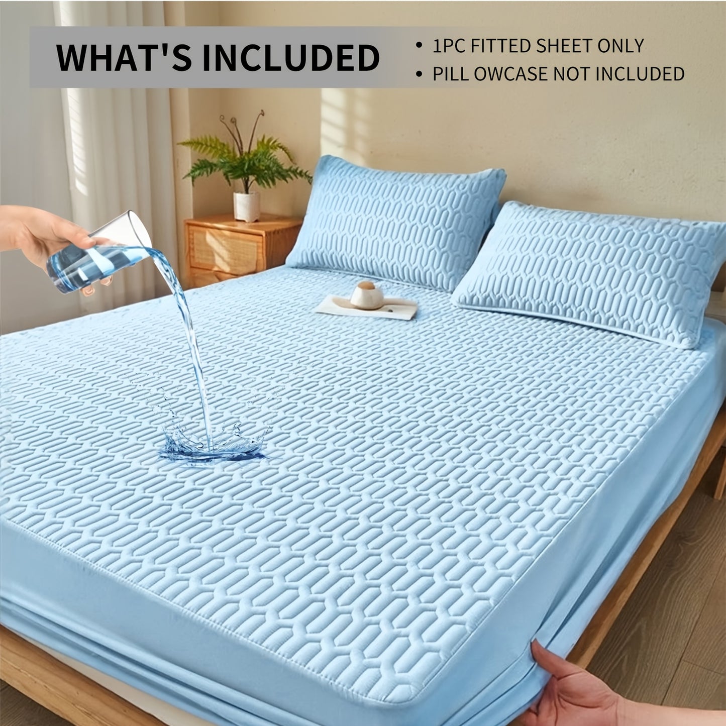 Ultra-Soft & Breathable Mattress Protector Sheet